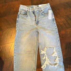 BDG High rise baggy jeans.